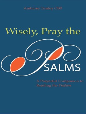 cover image of Wisely, Pray the Psalms